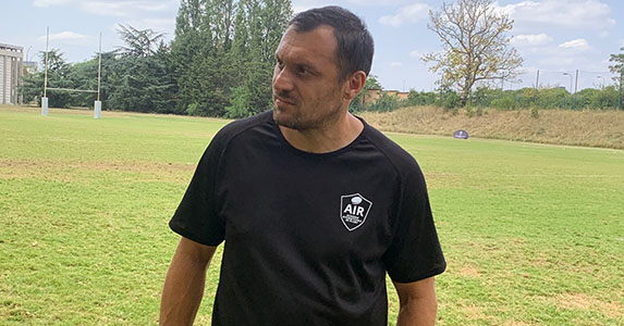 Lionel Beauxis stage rugby AIR Lionel Beauxis stage rugby AIR
